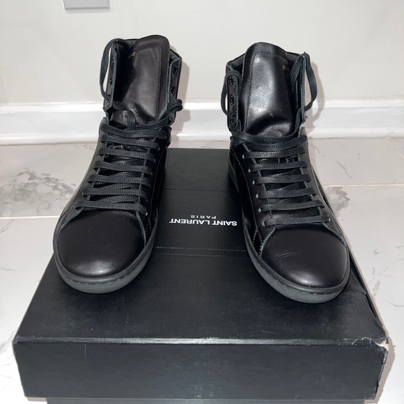Saint Laurent hi sneakers size 42 is 9 - Picture 2 of 6